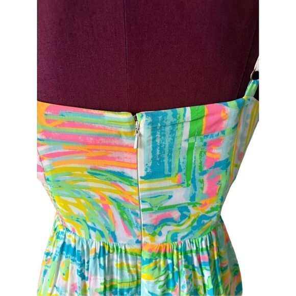 Lilly Pulitzer Women's Christine Dress size 2 Mini Multicolor Strap - Picture 8 of 13
